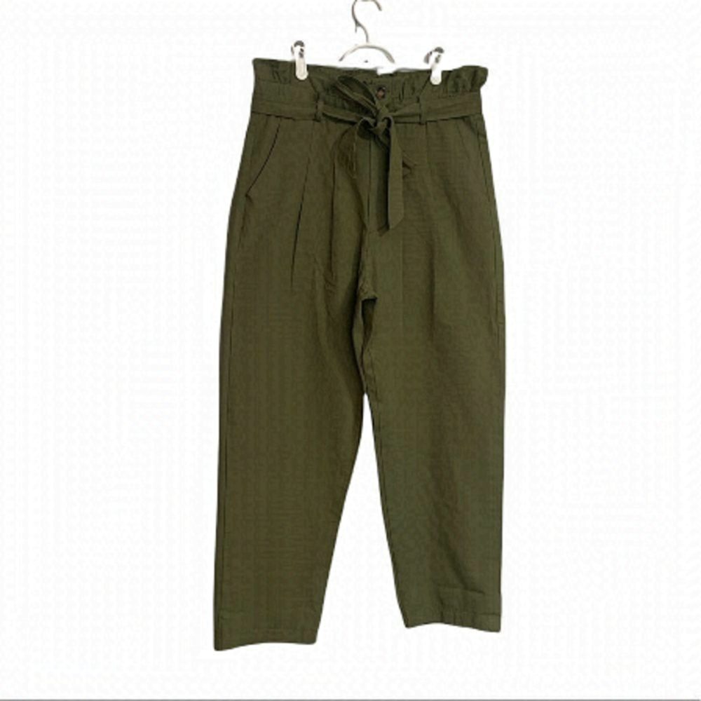 🆕 7FAM Paperbag High Waist Pants